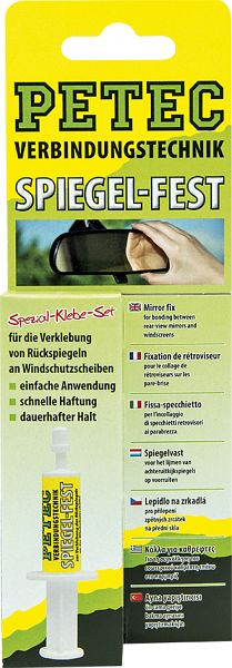 Petec Spiegelfest, Sb-Karte, VE: 10 Stück, 93800, 4013558938004