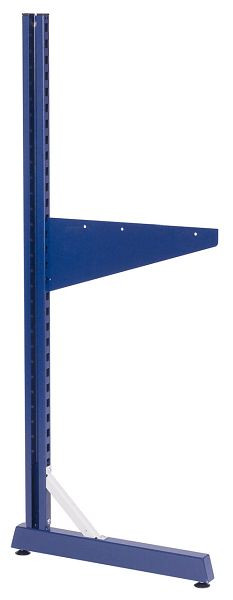 Bedrunka+Hirth workraster Stützfuß höhenverstellbar, Maße in mm (BxT): 550 x 1348, Standardfarbe: RAL 5010, 07.89.45