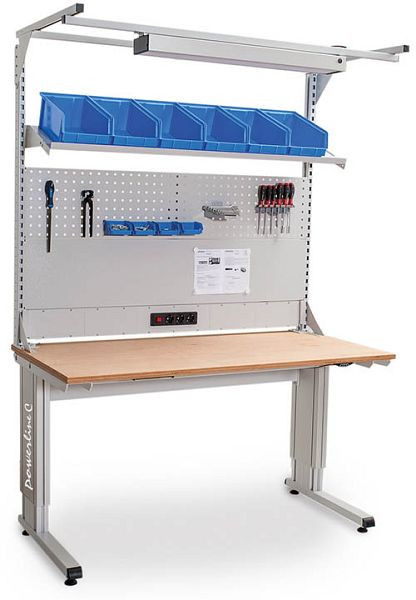 Bedrunka+Hirth Powerline C Schwerlasttisch, mit Mulit-Wand-Aufbau, Breite 1250 mm, CF.125.75-1