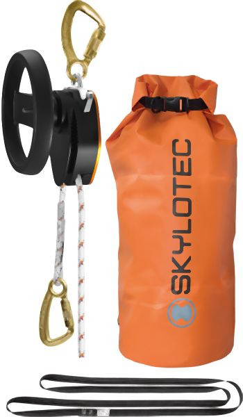 Skylotec Rescue Kit Milan 2.0 Power, Höhensicherungsgerät, inklusive Drybag, Seillänge: 60 m, SET-357-60