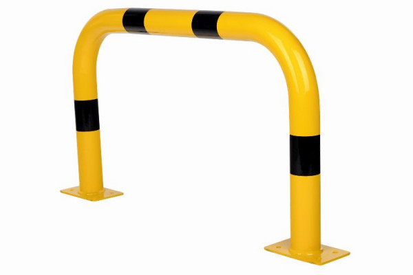 CRASH STOP Rammschutzbügel Ø76 verzinkt und beschichtet, 600 x 1000 mm, 30-50