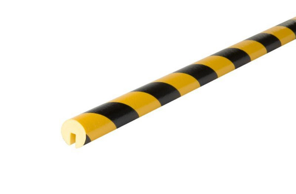 Knuffi Warn- und Schutzprofil Typ B 5 m, gelb-schwarz, WPP012002