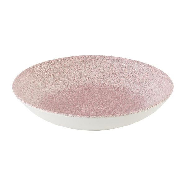 Churchill Studio Prints Raku-Coupé-Schüssel aus Rosenquarz, Rosa, 248 mm, VE: 12 Stück, DX840