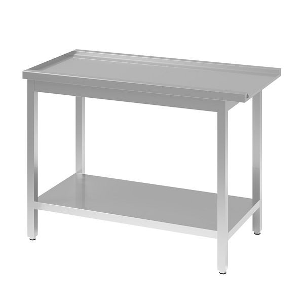 Vaiotec TOPLINE Ablauftisch 600, Anbauseite links oder rechts L: 1800 mm, 11534