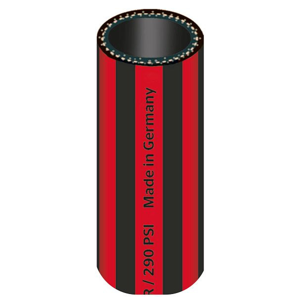 Continental Trix Rotstrahl 3/4", 40 m universeller EPDM-Wasserschlauch, 76005