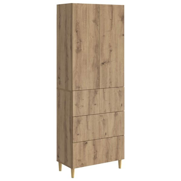 vidaXL Schrankset 2-teilig 66 x 34,5 x 90 cm Holzwerkstoff, 3416564