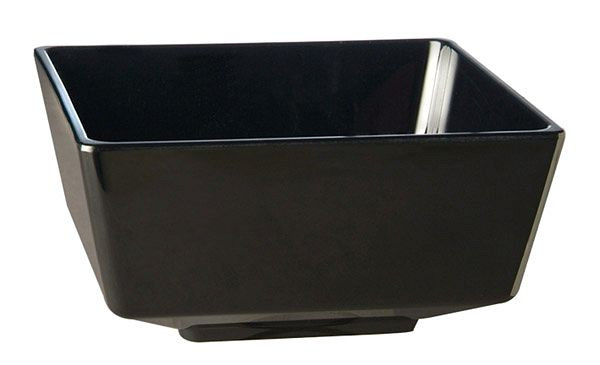 APS Schale -FLOAT-, 5,5 x 5,5 cm, Höhe: 3 cm, Melamin, schwarz, 0,03 L, VE: 36 Stück, 83911