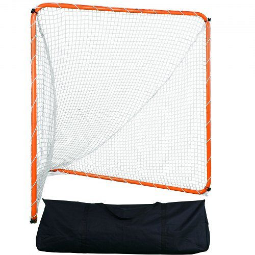 VEVOR Lacrosse-Tor, 6' x 6', tragbar mit Tragetasche, schneller und einfacher Aufbau, perfekt für das Training, ZQGQQMTJK66YIO3RGV0