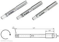 BAER HSSG Handgewindebohrer 3-teilig Satz BSW 3'' x 3.1/2, 210301028