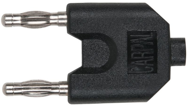 KS Tools Steckverteiler mit Eingangsbuchse auf Doppel Bananenstecker-Anschluss, 150.0953