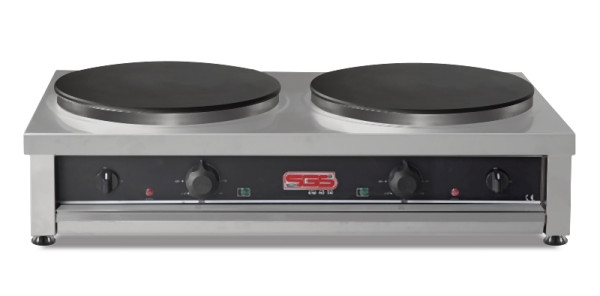SGS Gastro Crêpes-Maker für 2 Crêpes x Ø 40 cm, KM 40 DE