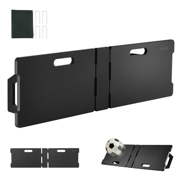 VEVOR Fußball Rebounder Board Tragbare Fußballwand Trainingsgerät, 115x33cm, ZQHDBHDPEL45RXNTKV0