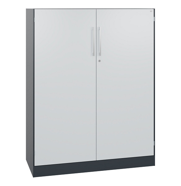C+P Flügeltürenschrank Asisto, H1310xB1000xT435mm, 7016/7035, 141032-000 S10226