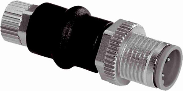di-soric M8K/M12S/4 Adapterstecker, Kupplung M8, 4-polig / Stecker M12, 4-polig, 201099