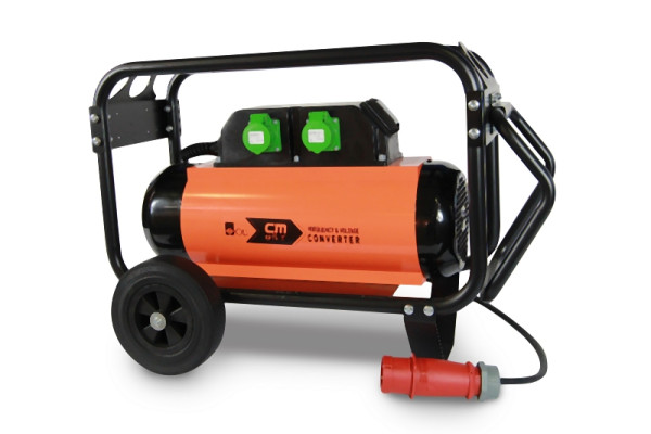 OLI Frequenz- und Spannungswandler für 42 V Flaschen, 4 Ausgänge, Spannung: 400 V, Ausgangsleistung: 6.2 kVA, CMT851