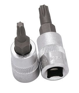 Kraftwerk PRO LINE Bit-Steckschlüssel, 55 mm, 3/8", Schlitz, 10 mm, 202100