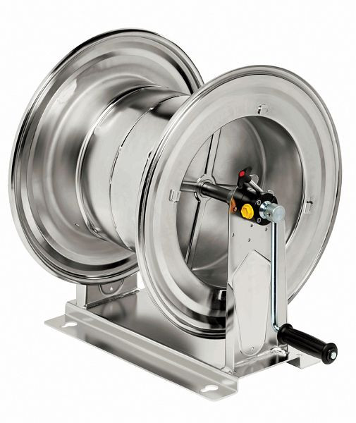 Ebinger Schlauchaufroller HM 710, mit 40m 19mm ID PVC-Wasserschlauch, 12bar/ 50°C, 8.714.131