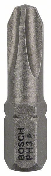 Bosch Schrauberbit Extra-Hart PH 3, 25 mm, 25er-Pack, 2607001516