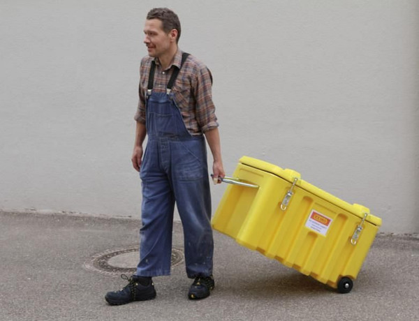 Cemo CEMbox Trolley 150 l, Maße: 80 x 60 x 53 cm, 10133, 4052886314913