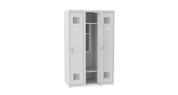 Eurobox Spind, 3 Abteile 900 mm, H: 1450 mm, 0700-030301
