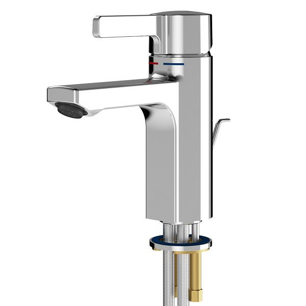 KWC Einhebel-Standbatterie, F5, 125 mm, Zugstange, 2030066468