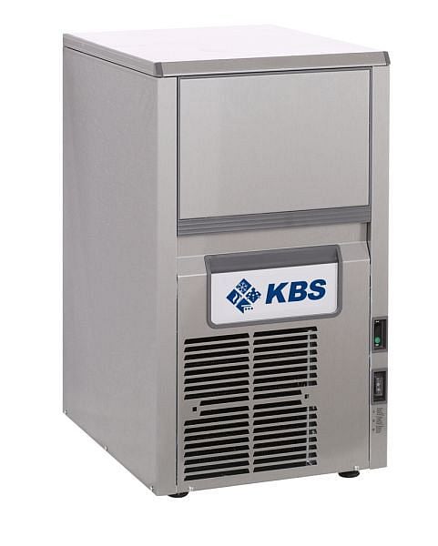 KBS Vollkegel-Eiswürfelbereiter Solid 219 L, mit Sprühsystem(Vollwürfel) mit Luftkühlung, 43402205