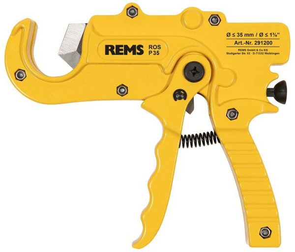 REMS Rohrschere ROS P 35, 291200 R, 4039976038102