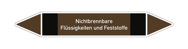 Moedel Fließrichtungspfeil Gruppe 9 - Nichtbrennbare Flüssigkeiten..., Folie, 157x26 mm, 56495