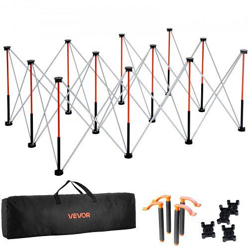VEVOR klappbarer Montageständer, 1865x1261x733mm, 2041kg Tragkraft, mit Aufbewahrungstasche, ohne Tischplatte, BXSGZTPPSL6FC1QQP001V0