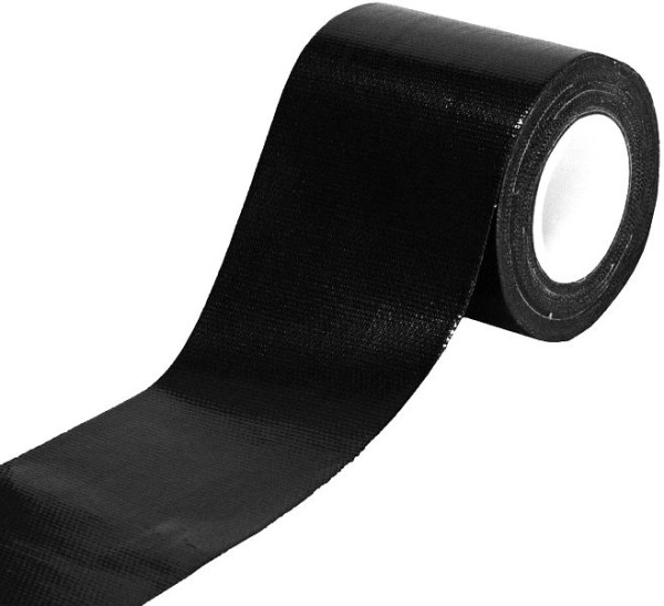 Petec Power Tape/Panzerband, Schwarz, 50 mm x 5 m, Sb-Karte, VE: 10 Stück, 86105