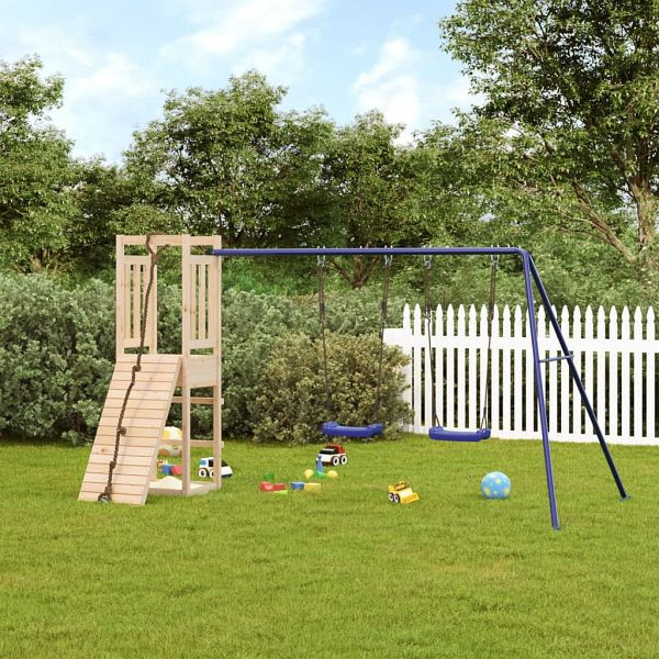 vidaXL Spielturm Massivholz Kiefer, Material: PP (Polypropylen), 3155951