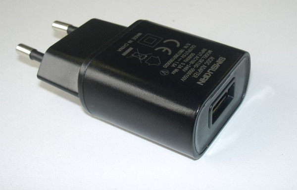 Setolite USB Ladegerät, 5V, 1.5A, 100-240V AC für SETO CLIPLIGHT ONE, VE: 7 Stück, 1410930080
