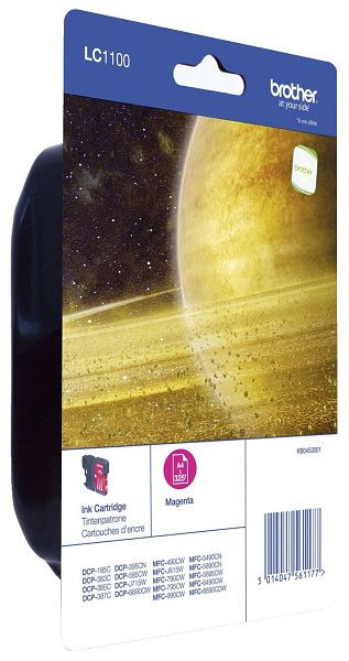 brother Original Brother Tintenpatrone magenta (LC-1100M), LC1100M