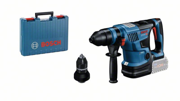 Bosch Akku-Hammer GBH 18V-34 CF mit Tiefenanschlag im Handwerkerkoffer, 0611914001