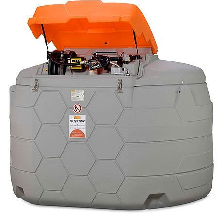 Cemo CUBE-Tank für AdBlue Outdoor 5.000 l Premium Plus, mit CMT 20 komplett, 230 V, 11339