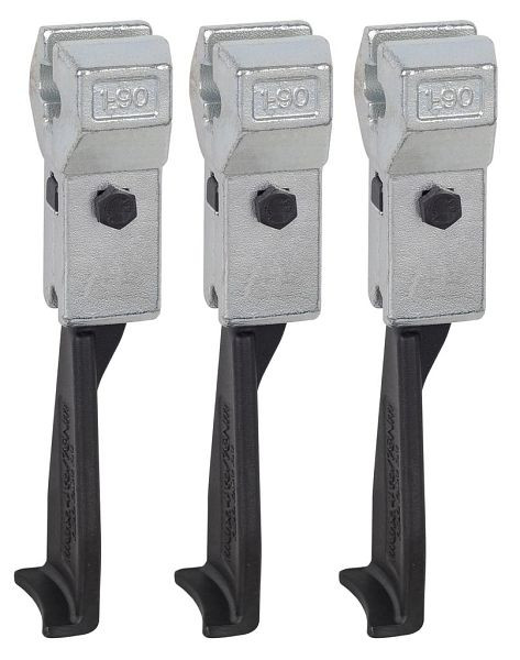 KUKKO 3 schmale Abzughaken (Satz), Hakenlänge: 100 mm, 1-91-S