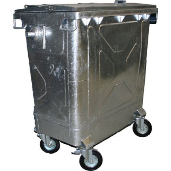 Stein HGS Großmülltonne -P-Bins 103- 770 Liter aus Stahl, 18255