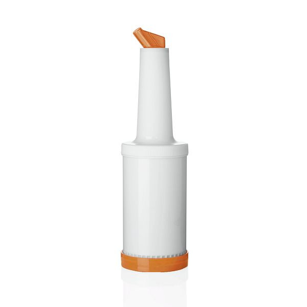 WAS Speed Bottle Medium Dosier- & Vorratsflasche, 1,0 Liter, orange, Polypropylen, 9994004