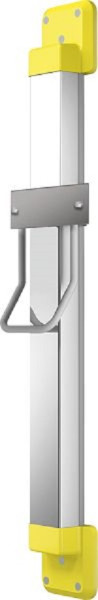 KWC Höhenverstellung für F5 Hauben-Haartrockner, 250x1200x140 mm, Silber/Zitronengelb, 2030052332