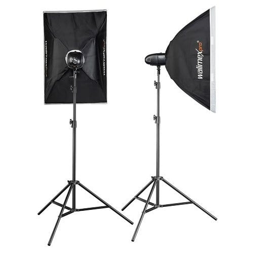 Walimex pro Blitzset Newcomer 300 II Set Double, VE: 2 Stück, 1023376