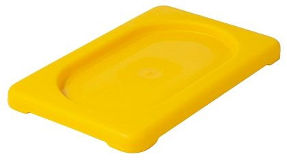 Contacto GN-Deckel 1/9, gelb aus Polypropylen, 5525/192