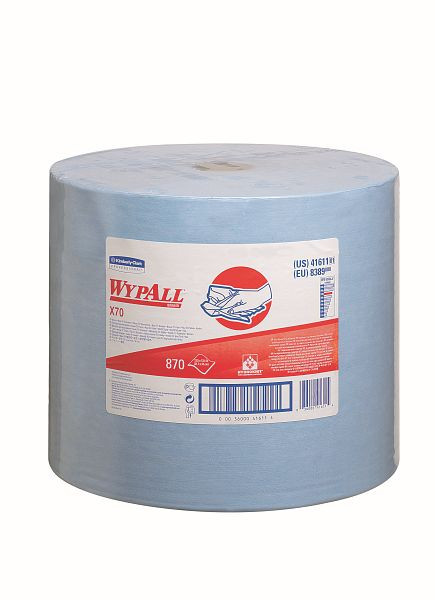 WYPALL* X70 - Großrolle, blau, 31,5 x 34,0 cm, 838900