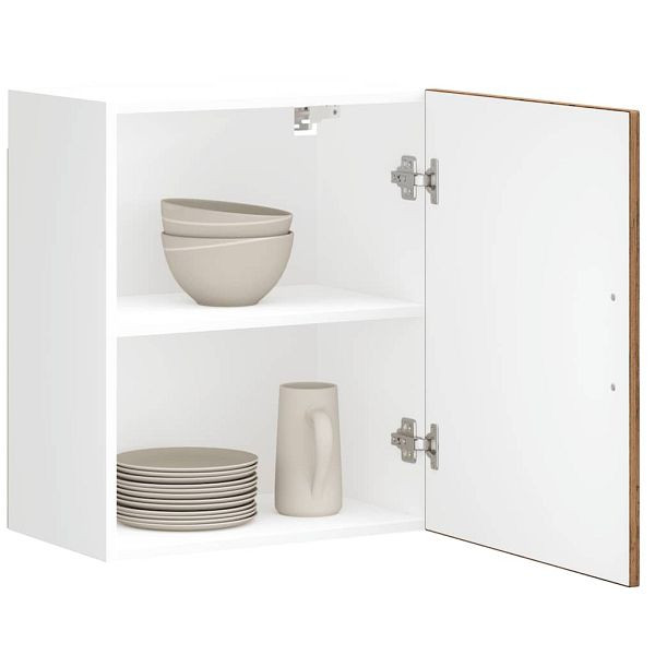 vidaXL Küchen-Hängeschränke 2 Stk. Porto Altholz-Optik Holzwerkstoff, 854054