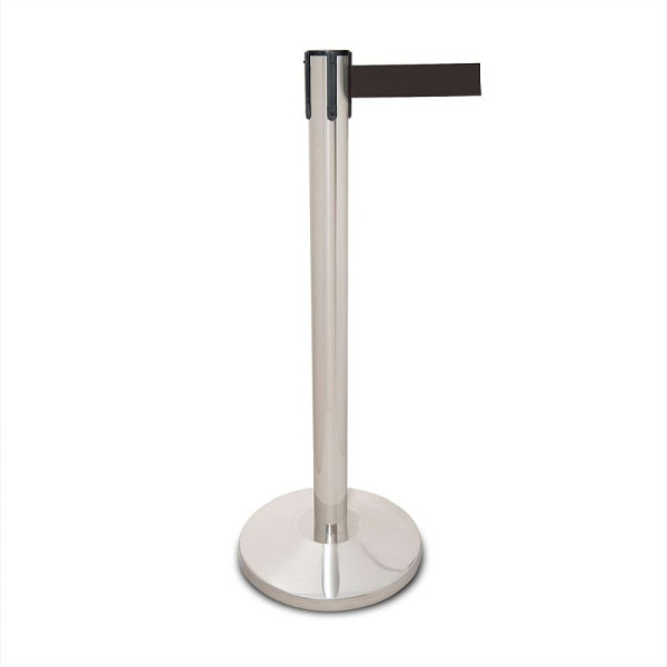 STEIN HGS MORION Gurtständer, aus poliertem Edelstahl, schwarz, 76418.0002