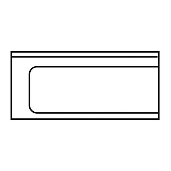 KBS Universal-Ablauftisch ohne Grundboden, 120cm Anbau links, mit Aufkantung, 20390016