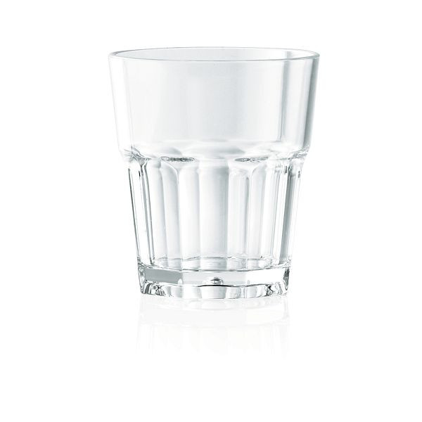 WAS Wasserglas Pool, 0,24 Liter, Polycarbonat, VE: 24 Stück, 9450024, 4044925088145