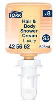 Produktbild von Tork Flüssigseife Hair&Body Duschreme System S5, VE: 0,525 L, 425662 Tork Flüssigseife Hair&Body Duschreme System S5, VE: 0,525 L, 425662