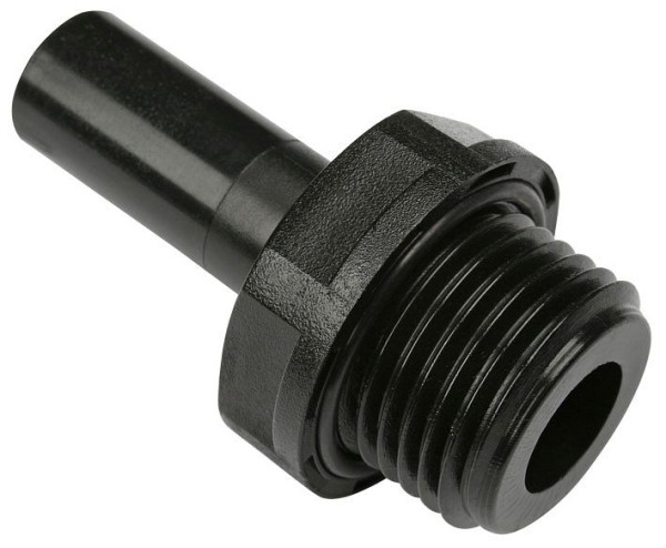 timmer B-GES-6-1/4-KU-H2O, Gerader Einschraubstecker für Wasser, Schlauch-Ø: 6 mm, Gewinde: 1/4'', VE: 10 Stück, 03080113