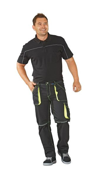 Planam Basalt Neon Bundhose, anthrazit/gelb, Größe 48, 6220048
