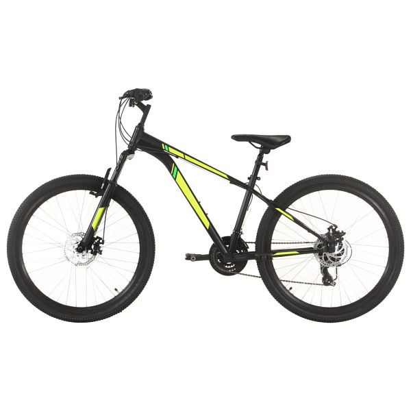 vidaXL Mountainbike 21 Gang 27,5 Zoll Rad 38 cm Schwarz, 3067219, 8720286318157